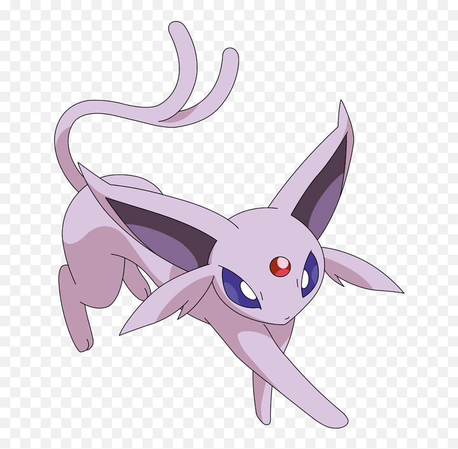 Pokemon Espeon Is A Fictional Character - Pokemon Espeon Png,Espeon Png