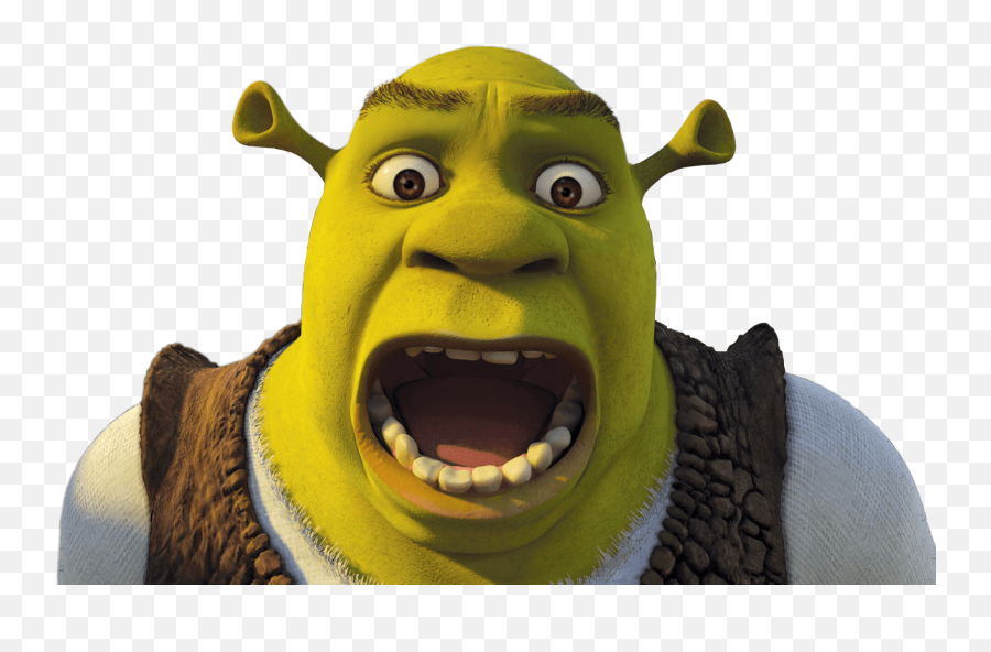 Shrek Open Mouth Transparent Png - Shrek Screaming Png,Shrek Png