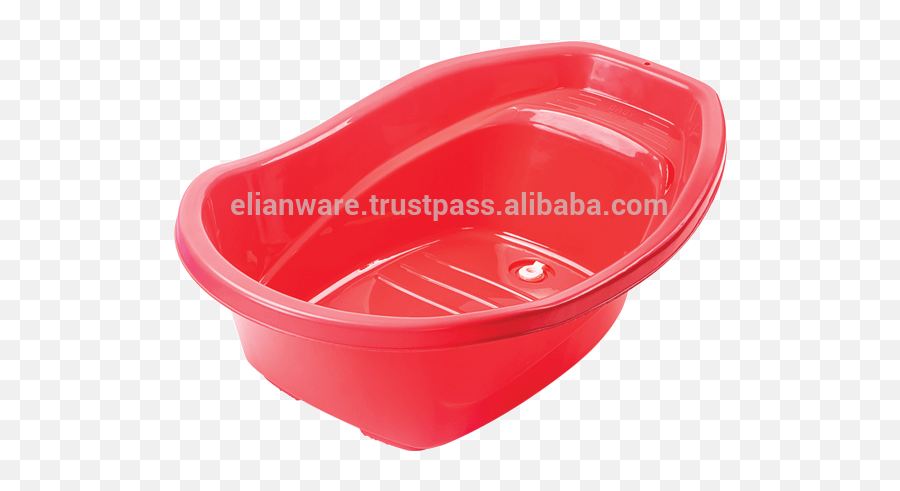 Download Hd Plastic Standing Baby Bath Tub - Bathtub Elianware Baby Bath Tub Png,Bathtub Png