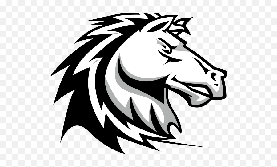 Black Panther Clipart Parkside - Wainwright Middle School Gambar Logo Kepala Kuda Png,Black Panther Logo
