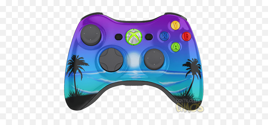 Download Hd Xbox 360 Controller Custom Paint Designs - Xbox 360 Controller Colors Png,Xbox 360 Controller Png