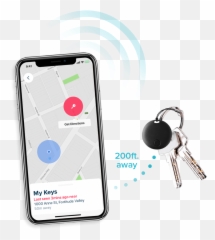 Bluetooth Tracking Devices Trackers Safedome - Iphone png