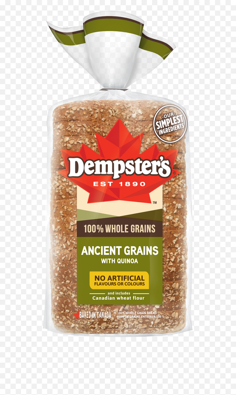 Dempsteru0027s 100 Whole Grains Ancient With Quinoa - Honey And Oat Bread Png,Grain Png