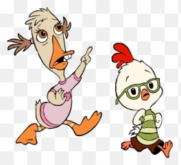 Abby Mallard Look Clipart Png - Chicken Little Disney Chicken Clipart,Chicken Little Png