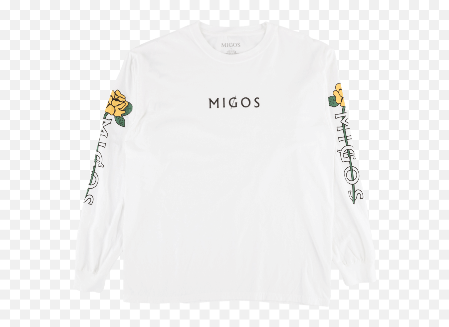 Migos Png - Longsleeved Tshirt 1411048 Vippng Long Sleeve,Migos Png
