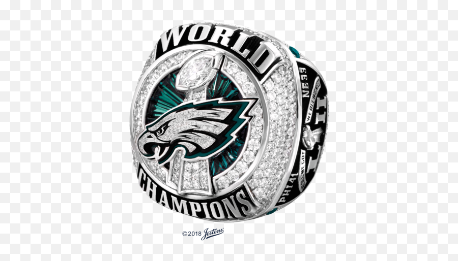 Philadelphia Eagles Get Super Bowl Rings Honoring Team Fans - Philadelphia Eagles Super Bowl Ring Png,Philadelphia Eagles Logo Pic