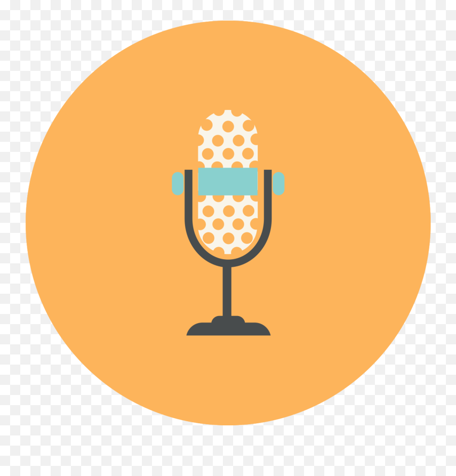Free Music Circle Icon Microphone Png With Transparent - Language,Microphone Png Transparent