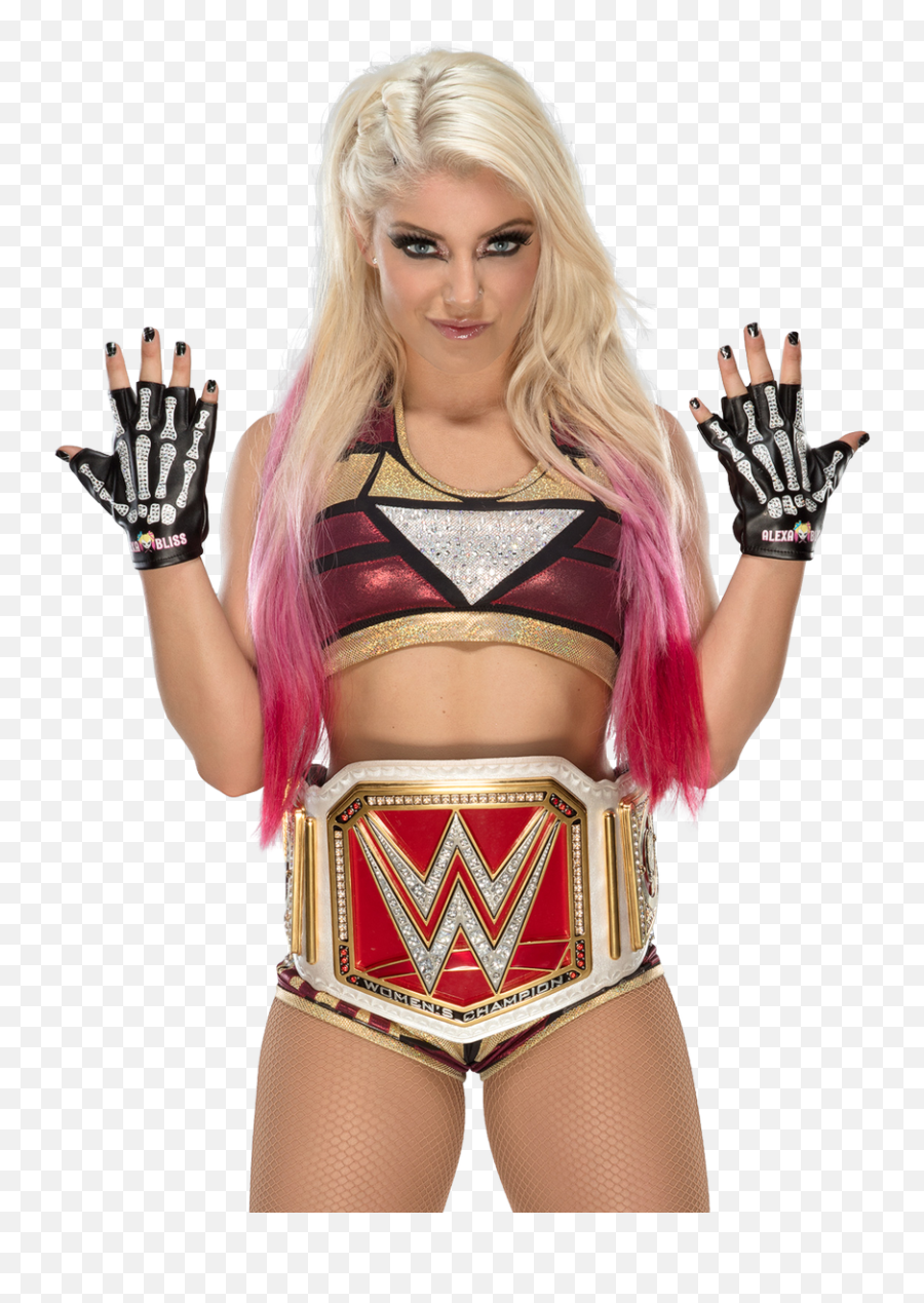 Download Alexa Bliss Hand Gloves - Wwe Championship Alexa Bliss Png,Alexa Bliss Png