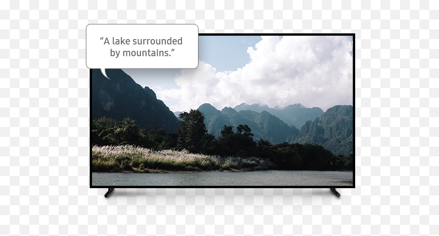 Tv Accessibility - Voice Guide Audio Description Samsung Uk Led Tv Front View Png,Tv Transparent