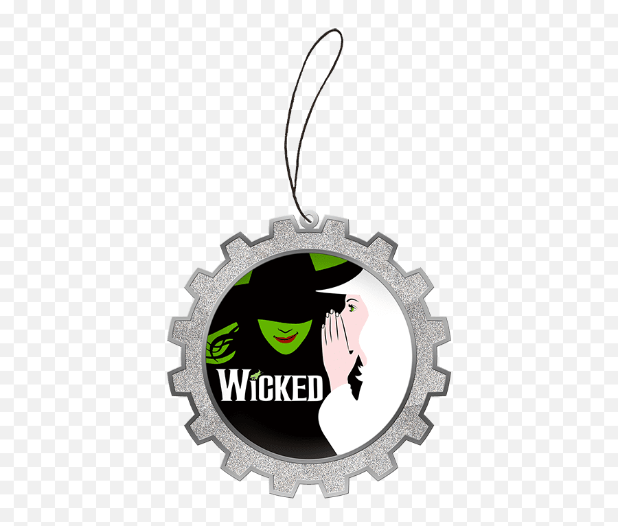 Gifts For Wicked Fans - Wicked The Musical Ornament Png,Wicked Musical Logo