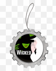 Gifts For Wicked Fans - Wicked The Musical Ornament Png,Wicked Musical Logo