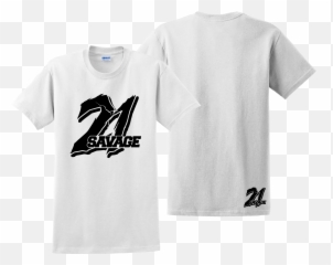 21 Savage T Shirt Supreme Slaughter Gang Feel Like Pablo Tee Shirts - Short Sleeve png