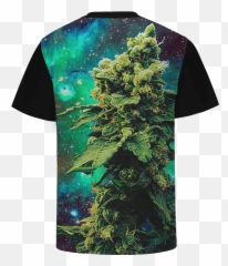 Marijuana Nuggets Kush Cannabis Indica Galaxy Black T - Shirt Short Sleeve Png,Weed Nugget Png