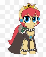 Bowser Bowsette Ponified Pony - Bowsette My Little Pony Png,Bowsette Png