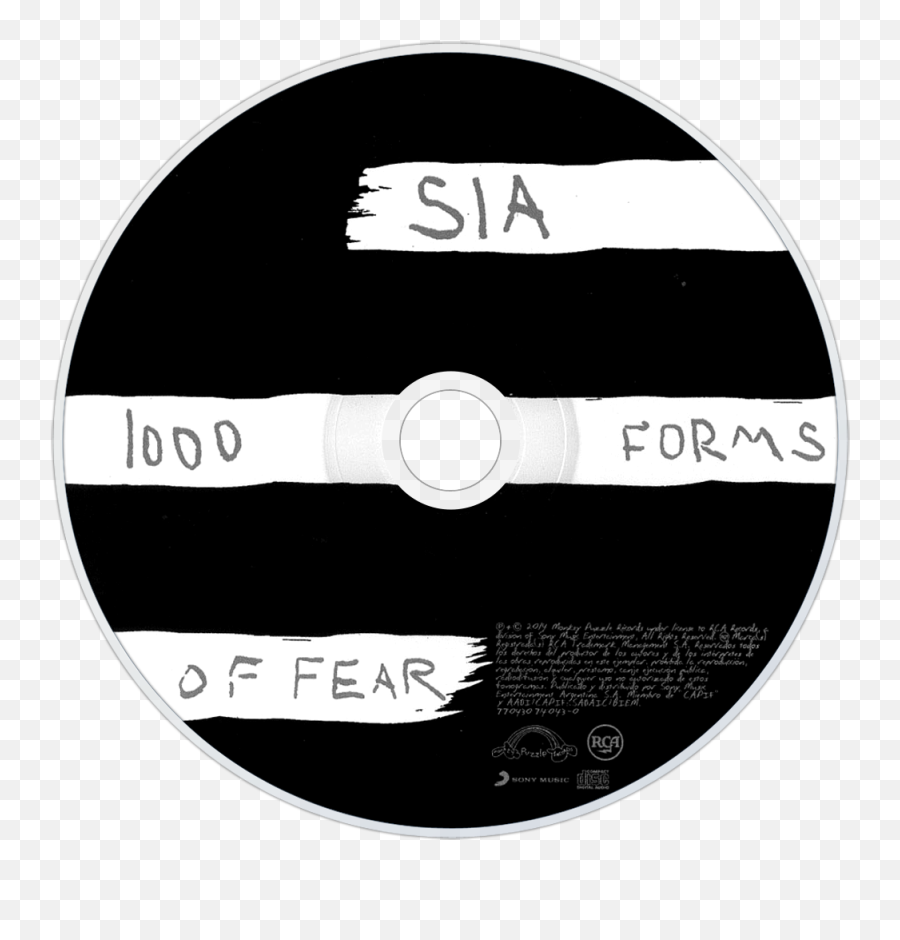 1000 Forms Of Fear - Cd Art Sia Photo 39902023 Fanpop Golden Gate Png,Sia Transparent