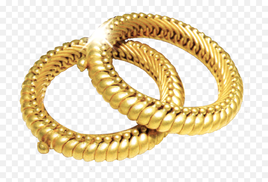 Simple Gold Bangle Png Image Psd - Transparent Background Gold Jewellery Png,Bracelet Png