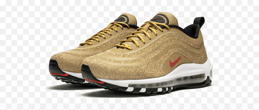 Nike Air Max 97 Lx Swarovski - Air Max 97 Swarovski Gold Png,Nike Air Max 97 Transparent