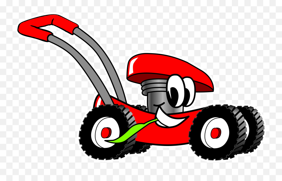 Riding Lawn Mower Cartoon Clipart - Clip Art Cartoon Lawn Mower Png,Riding Lawn Mower Icon