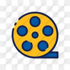Film Reel - Dot Png,Movie Reel Flat Icon