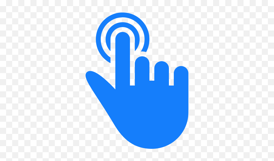 Double Finger Tap Icon - Finger Cursor Logo Png,Tap Icon Png