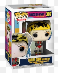 Funko - Harley Quinn Pop Roller png