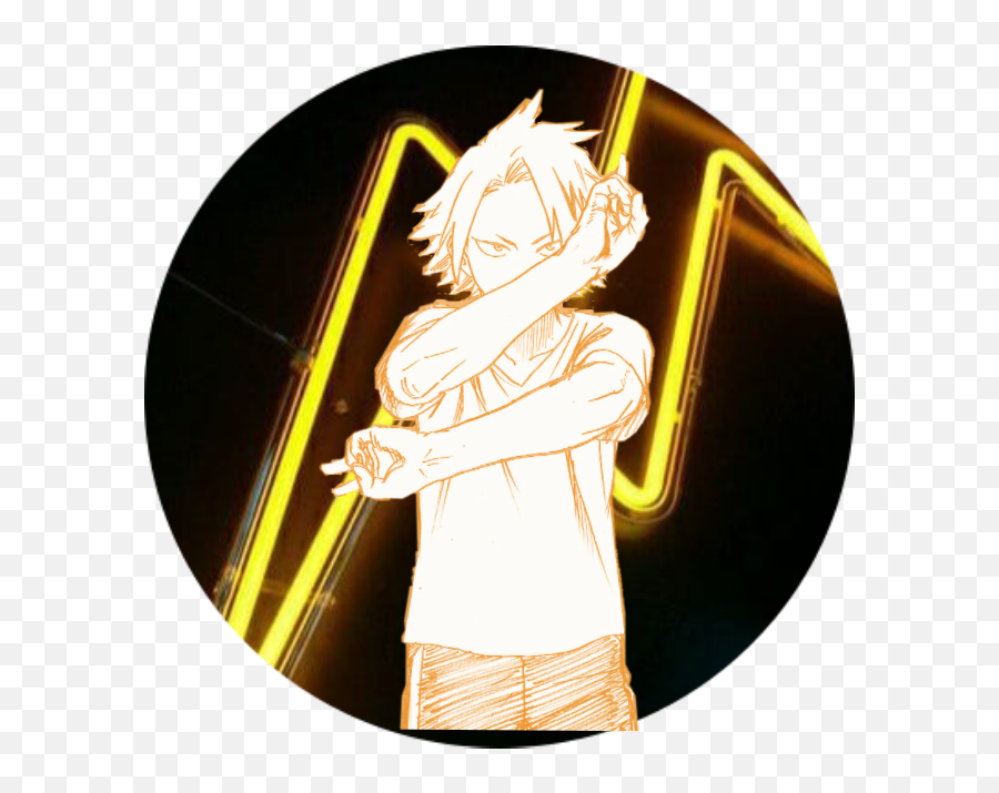 Kaminaridenki Icon Bnha Bnhaaesthetic - Kaminari Denki Icon Circle Png,Kaminari Icon