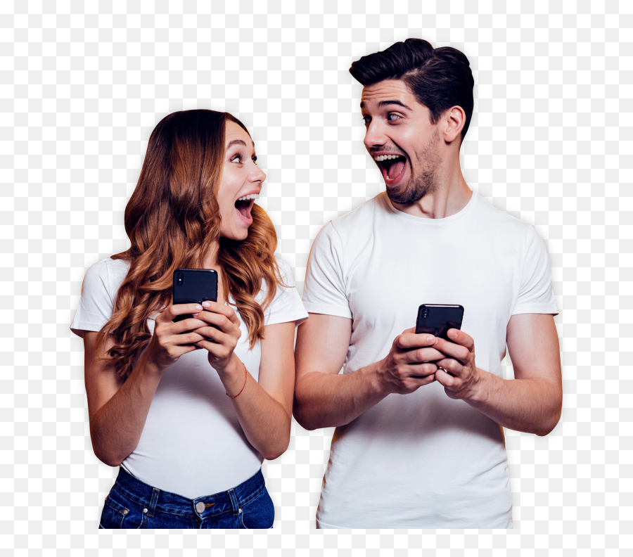 Download People Mobile - People With Phone Png,Fun Png