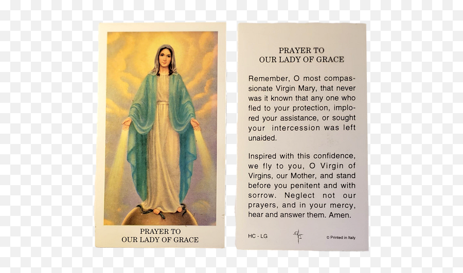 Shop Newest Arrivals U2013 Tagged Prayer Cards Page 7 - Prayer To Our Lady Of Grace Png,Kateri Tekakwitha Icon