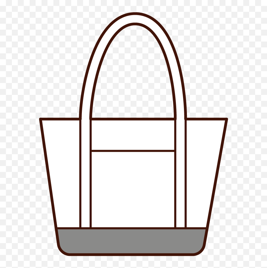 Illustration Of Hand Bag And Tote - Line Art Png,Tote Bag Icon