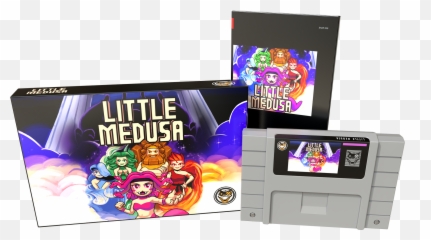 Little Medusa - SNES Game for the Super Nintendo Console Mega Cat Studios eBay Language png