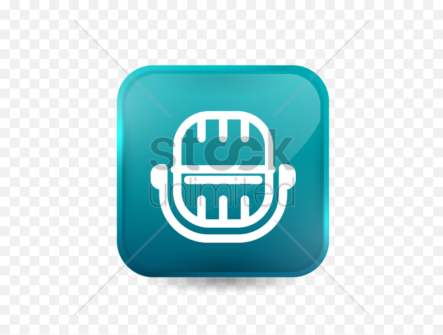 Microphone Icon Vector Image - 2031516 Stockunlimited For American Football Png,Google Microphone Icon