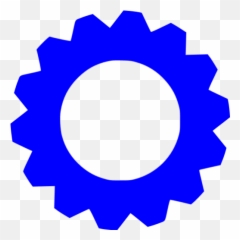 Blue Gear Icon - Free blue icons Red Gear Icon Png