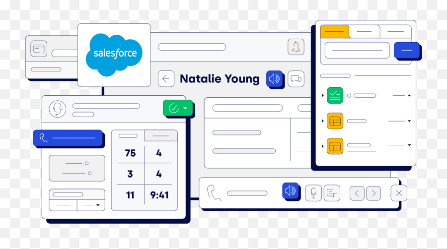 Salesforce Cti Integration Five9 - Zendesk Five9 Integration Png,Salesforce Icon Library