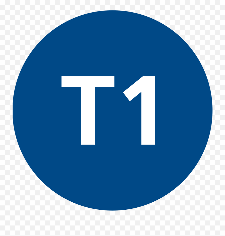 T1 Istanbul Tram - Wikidata Dot Png,Tram Icon