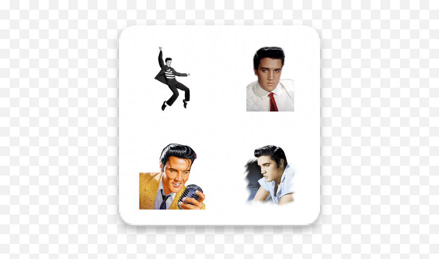 Download Elvis Presley Apk Whatsapp Stickers Free - For Men Png,Elvis Icon