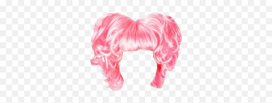 Hair Wig Png - Pink Wig Transparent Background,Men Hair Png