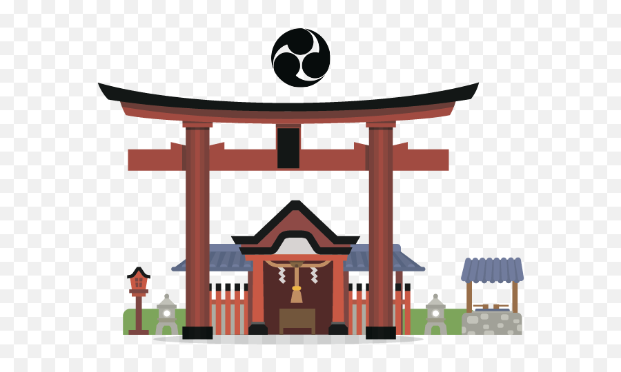 Religions In Japan And Religious Symbols - Tea Fushimi Inari Taisha Png,Japanese Lantern Icon