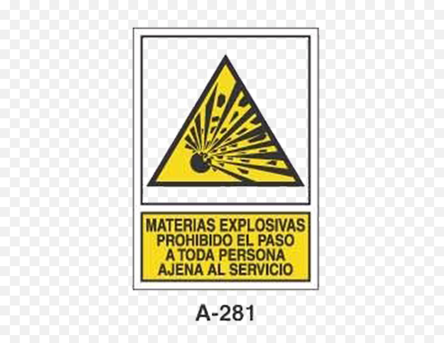 Warning U0026 Danger Signboard Type 3 A - 281 Png,Prohibido Png