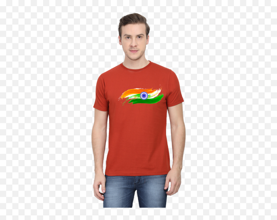 Shopoviain - India Flag Round Neck Png,Style Icon Men