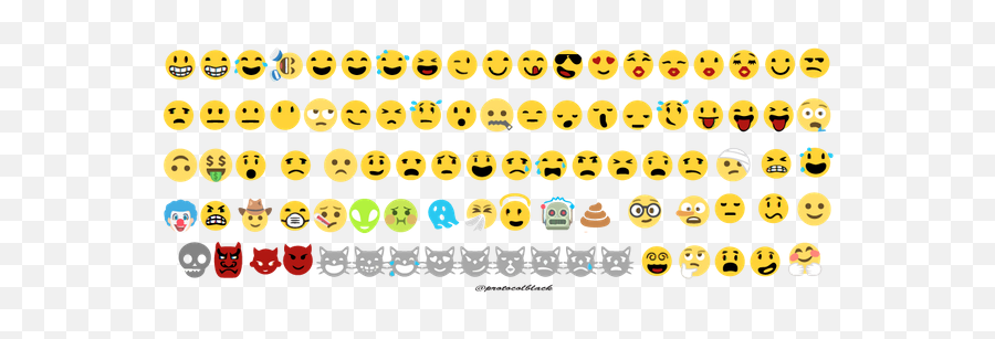 New Smiley Emojis 2018 With Vector Files U2014 Steemit Png Emoji