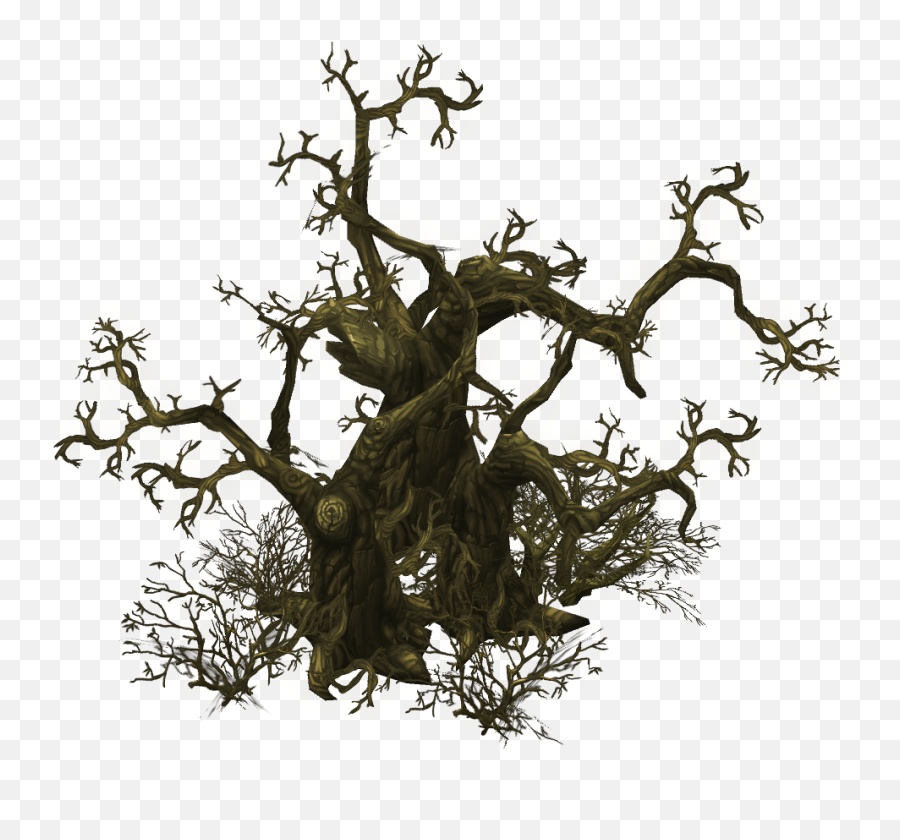 Download Low Poly Dead Tree Pack - Dead Tree Top Down Png,Tree Top Down Png