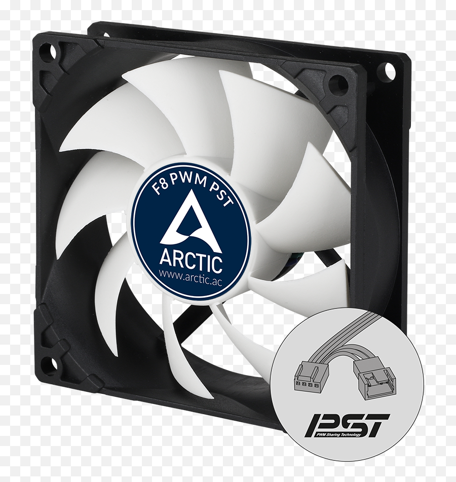 F8 Pwm Pst - Arctic 80mm Fan Png,Quiet Icon