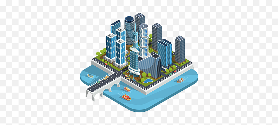 Download Tokenization Real Estate - Icon City 3d Png Full,City Icon