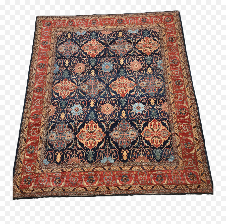 Tra2015 100wool Hand Knotted In Pakistan Spun Wool - Carpet Png,Red Border Png
