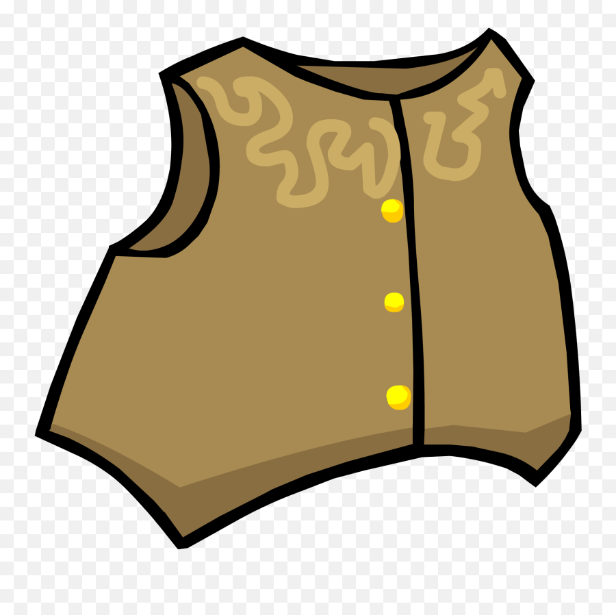 Cowboy Vest Club Penguin Rewritten Wiki Fandom - Cowboy Vest Clipart Png,Vest Png