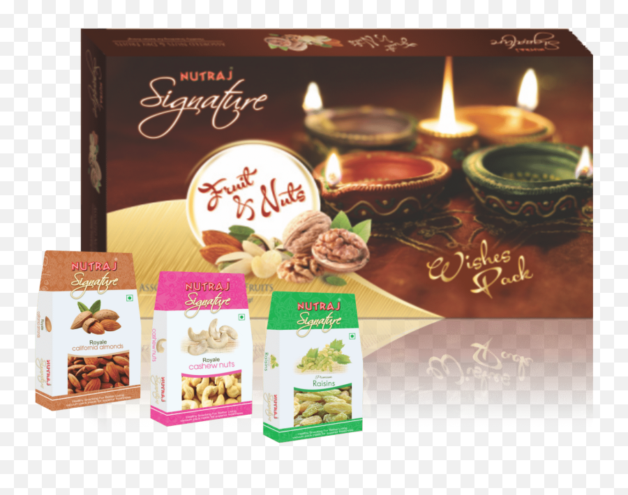 Download Nutraj Signature 3 Nuts Wishes 600g - Diwali Full Diwali Png,Diwali Png