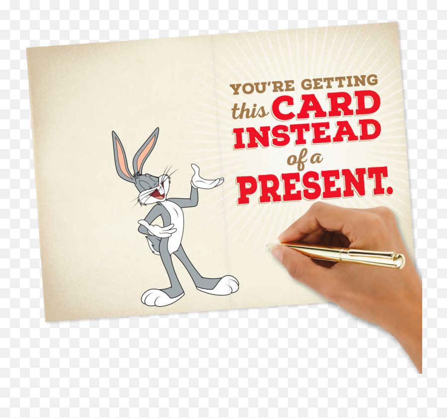 Download Looney Tunes Bugs Bunny Roses Are Red Birthday Png