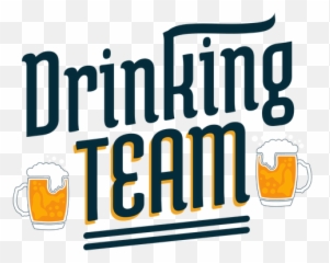 Transparent Png Svg Vector File - Drinking Team Logo
