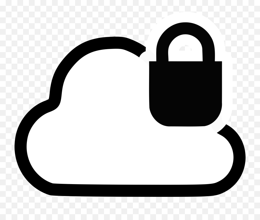 Secure Cloud Icon Png Clipart - Secure Cloud Icon Png,Secure Png
