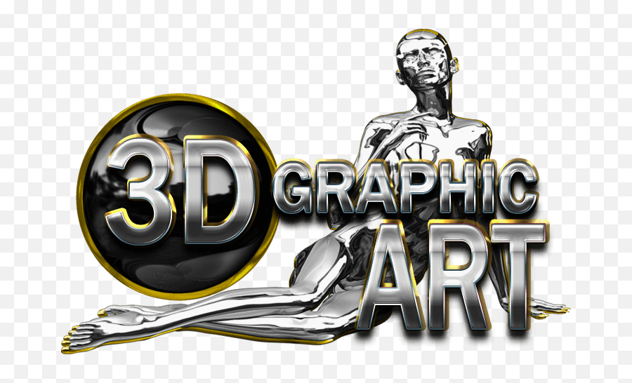 Logo In 3d Silver Or Metallic Chrome - Graphics Png,Chrome Logo